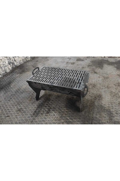 ASVERA Yakut Serisi - Portatif Katlanabilir Çelik Mangal | Pratik, Dayanıklı,...