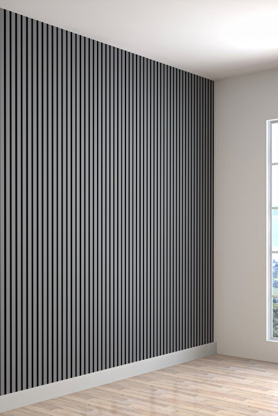 dreamwall Dekoratif Ahşap Çizgili Duvar Kağıdı - Ev ve Ofis Dekor - EN X BOY