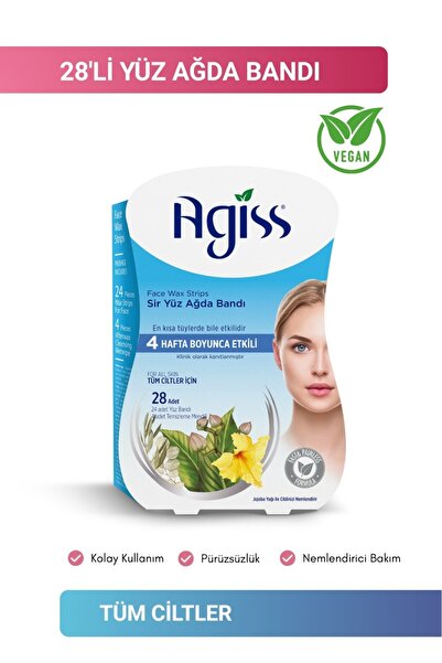 AGISS Sir Yüz Ağda Bandı 28'li Tüm Ciltler