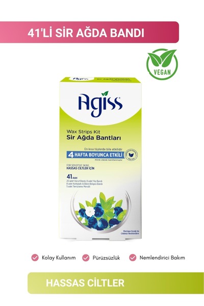 AGISS Sir Ağda Bandı 41'li Hassas Ciltler