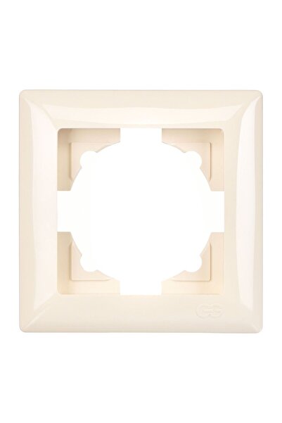 Günsan Elektrik Günsan Visage Krem Tekli Çerçeve