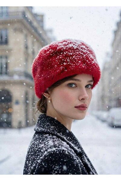 LAGRANZE Women's Plush Bucket Hat