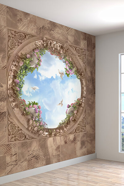dreamwall Duvar Kağıdı Eskitmetaş Duvar Desenli Silinebilir Tekstil Duvar Kağıdı