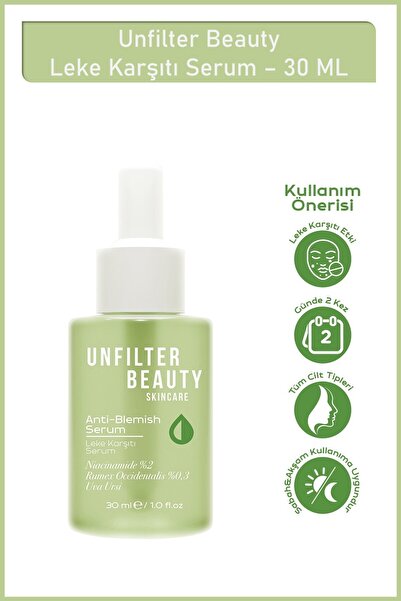 Unfilter Beauty Leke Karşıtı Serum 30 ml
