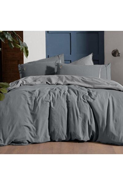 Sarev Gray Mood Comfort Kenyon Double Duvet Cover Set