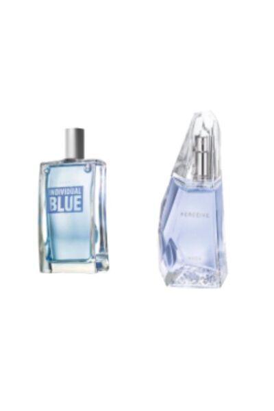 AVON SET INDIVIDUAL BLUE 100 ML + PERCEIVE 50 ML
