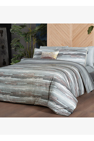 Sarev Σετ Παπλωματοθήκης Juno Διπλό 100% Βαμβακερό Σατέν