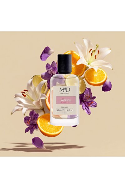Mad Parfüm Mad V102 Selective 50 ml Kadın Parfüm | Çiçeksi & Fresh Notalar