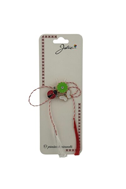 Flippy Martisor Spring Brooch, Metal Material, Cardboard and Opp Packaging