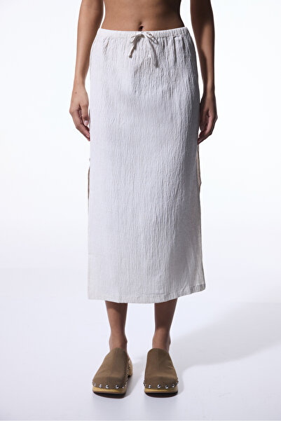 Penti Ecru Craft Skirt