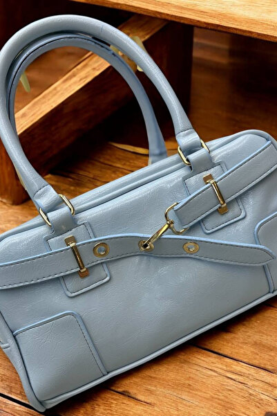 bahwar حقيبة كتف نسائية بتفاصيل حزام