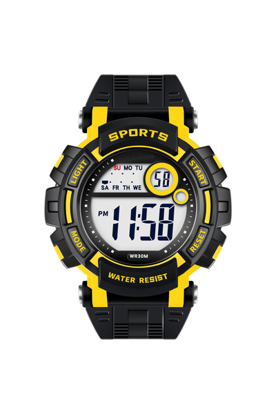 Saatse Waterproof Digital Sports Men's Youth/Children's Wristwatch Stopwatch ...