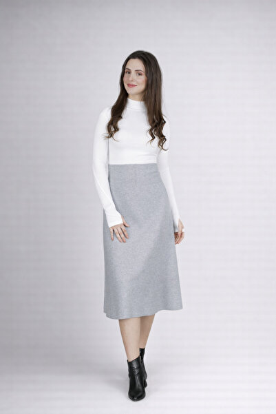 FV Thessaloniki High Waist Flared Women's Skirt