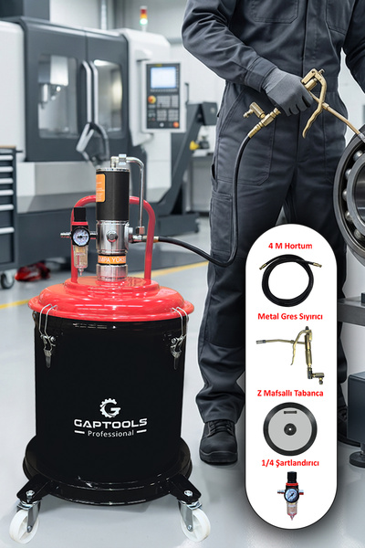 G GAPTOOLS Havalı Gres Pompası 35Lt GP35A1