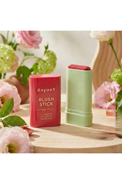 Royues Stick Allık - Nemlendirici Etkili Yüksek Pigmentasyonlu Krem Allık