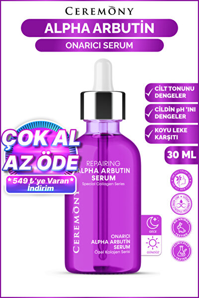 Ceremony Alpha Arbutin Onarıcı Cilt Bakım Serumu 30 Ml