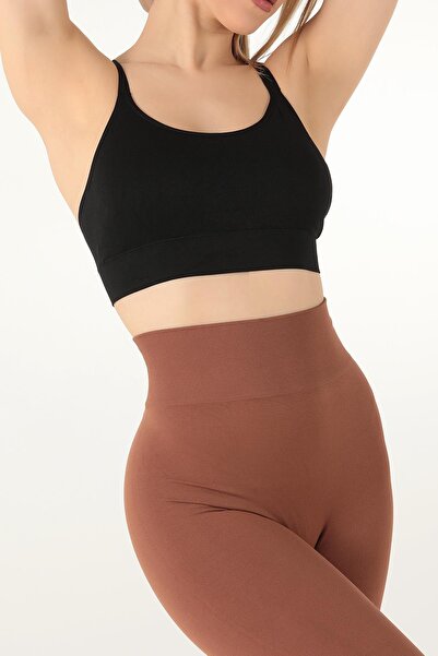 Doremi Спортен сутиен без подложки с кръстосани презрамки