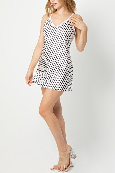 Another Cămașă de noapte cu decolteu în spate cu model Phevos - 208