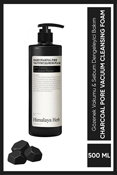 Nard رغوة تنظيف المسام بالفحم 500 مل - أسلحة تنظيف الفحم