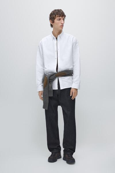 Massimo Dutti %100 pamuklu Oxford gömlek