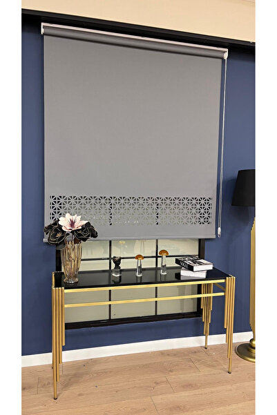 VOLPER MEKANİK EYM2001 Lazer Kesim Stor Perde Antrasit Renk