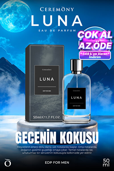 Ceremony Luna 50 ml Edp Erkek Parfüm