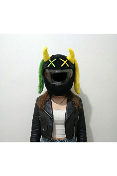 Beta peluş motosiklet kask kılıfı kask süsü