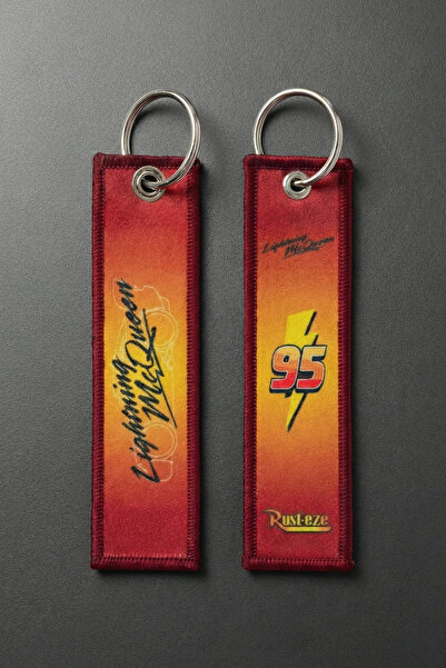 Liber Mașini Lightning Mcqueen - Breloc cu broderie pentru motociclist