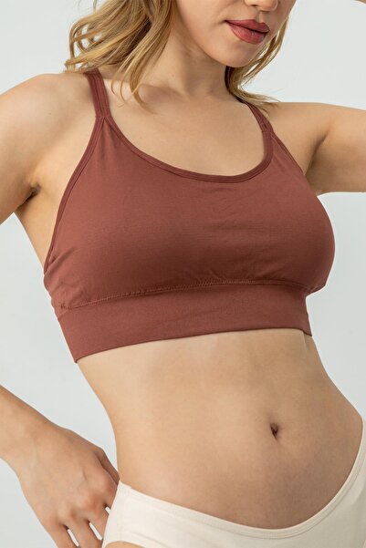 Doremi Sutien sport căptușit cu bretele încrucișate