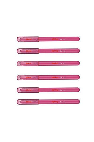 Rotring Jel Mürekkepli Tükenmez Kalem Pempe 6'lı