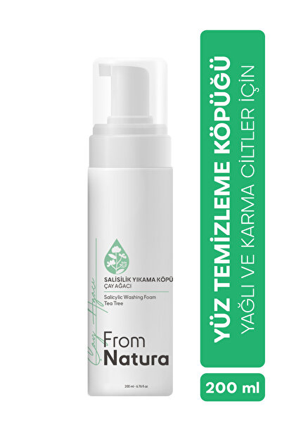 From Natura Çay Ağacı Ve Salisilik Asit Yıkama Köpüğü 200 ml