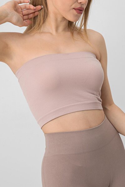 Doremi Αθλητικό μπουστάκι με κορδόνι χωρίς στράπλες