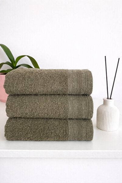 towboo مناشف يد ووجه قطنية صديقة للبيئة، 3 قطع، مقاس 50×80