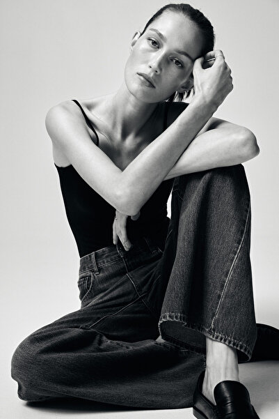 H&M Askılı Mikrofiber Üst