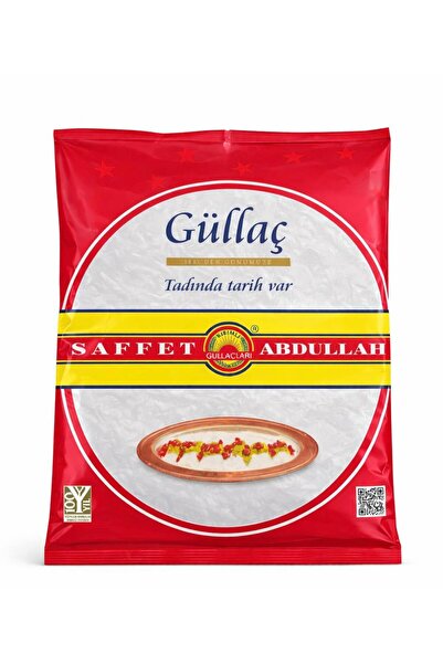 Saffet Abdullah Güllaç Poşet Ambalaj 400 gr x 5 Paket