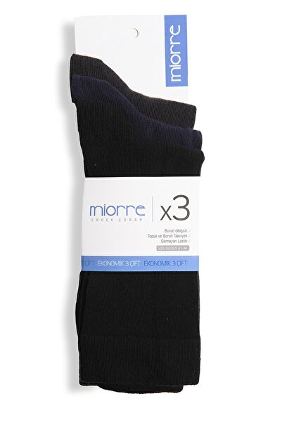 Miorre 3 Pack Cotton Men's Socks