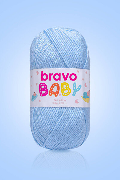 Bravo Baby Petrol Blue 770 Anti Piiling 100 Gr 250 Mt