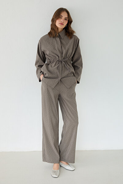 Melike Tatar Stone Shirt Set 32-2608