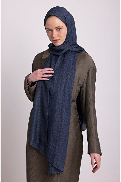 Ayshara Barçın Collection Seal of the Night Double-Sided Shawl