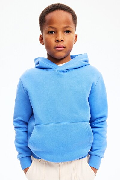 H&M Kapüşonlu ve İçi Tüylü Üst