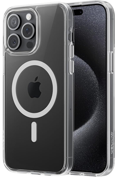 Generic غطاء حماية مع ماج سيف لجهاز ابل ايفون 13 برو ماكس شفاف