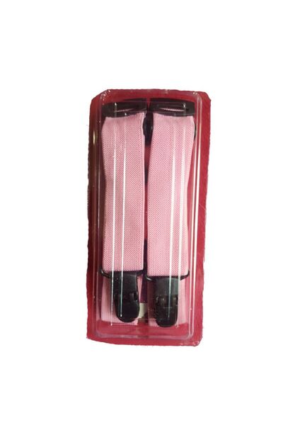 Pandoli Partidolu Çocuk Gösteri Pantolon Askısı Bebek Pembesi Soft Renk