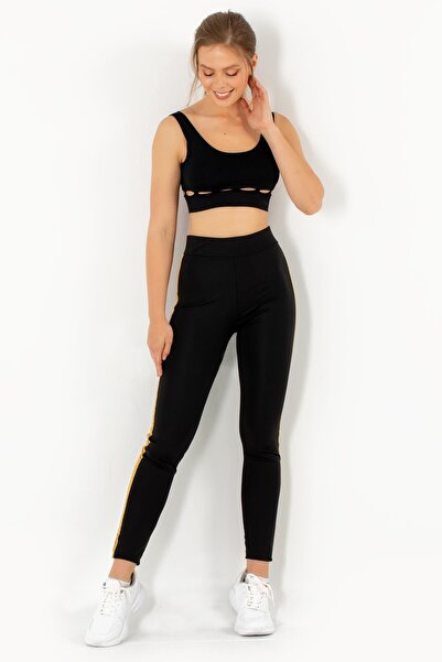 Doremi Active Sportive Χοντρό Ριγέ Καλσόν-878