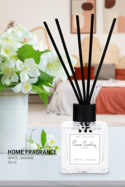 Pierre Cardin Reed Diffuser Çubuklu Oda Kokusu White Jasmine 50 ml