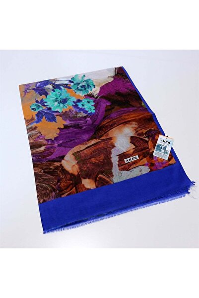 Aker Yaz Serinliği Koton Şal - Desenli - 7767777-422