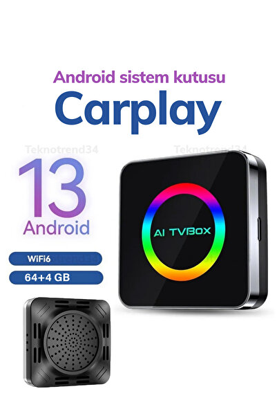 Bakeey Kablosuz CarPlay Adaptörü | Tak-Çalıştır, Hızlı Bağlantı, USB Dongle 4...