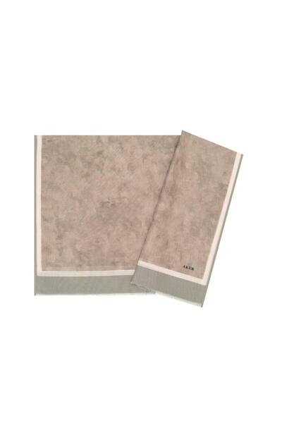 Aker Yaz Serinliği Koton Şal - Bulut Deseni - 7208777-433