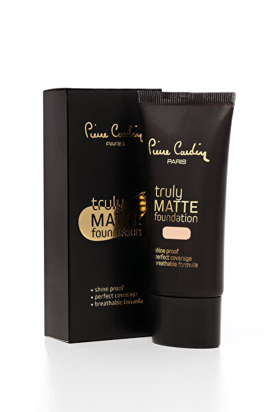 Pierre Cardin Truly Matte Foundation - Fair Cut