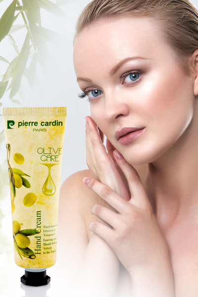 Pierre Cardin كريم مرطب لليدين بزيت الزيتون وفيتامين E - 30 مل