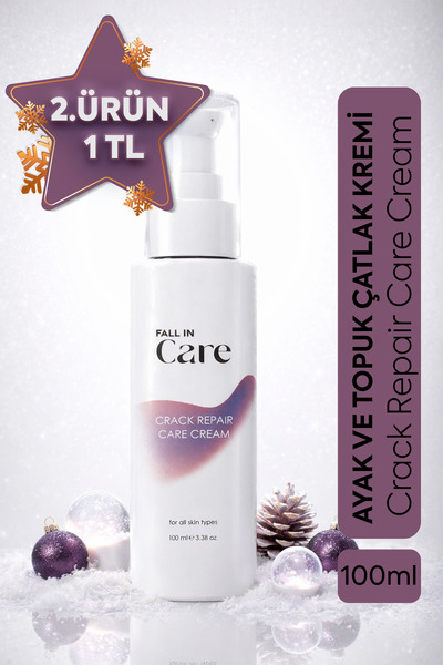FALL IN CARE Ayak ve Topuk Çatlak Bakım Kremi, 100 ml